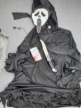 Spirit Full Ghostface Costume With Voice Distorter / Changer.